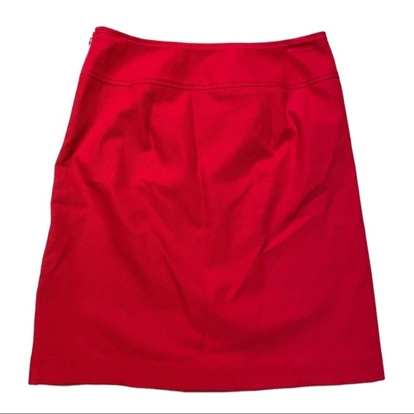 Talbots Pencil Skirt Red Size 2 - Picture 3 of 8